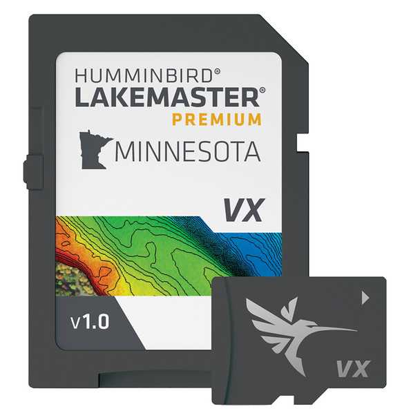 Humminbird LakeMaster VX Premium Minnesota Mapping Card