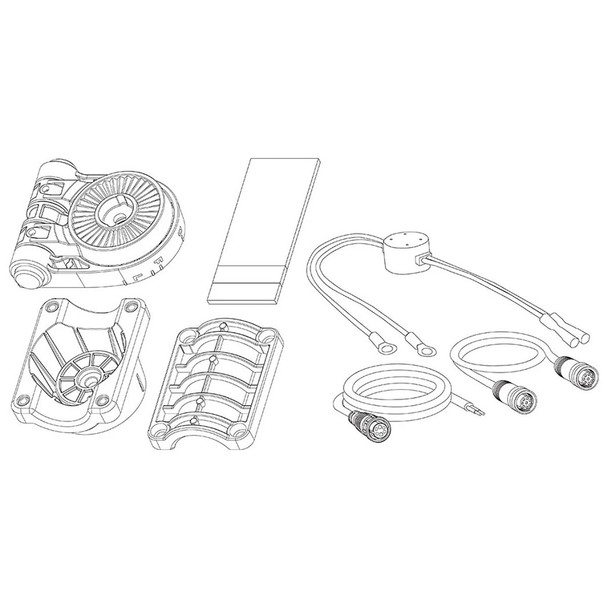 Humminbird Open Water Adapter Kit for MEGA Live Imaging Transducer - Part 700068-1