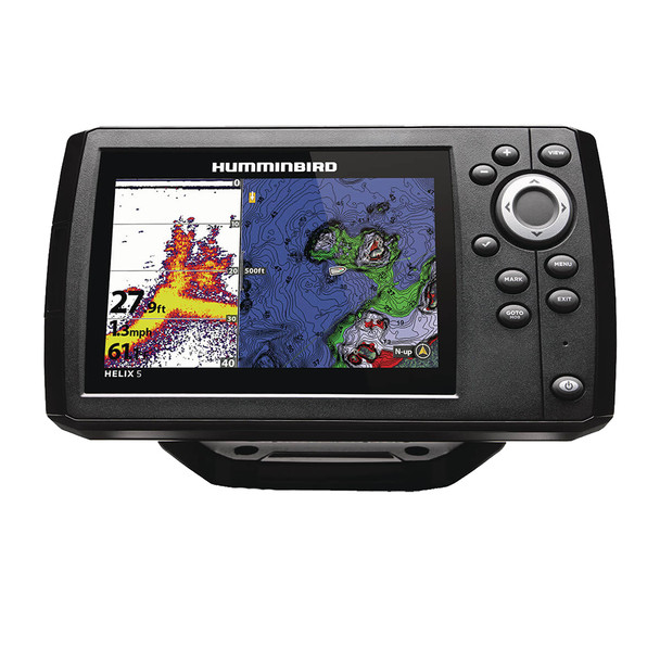 Humminbird HELIX 5 CHIRP/GPS Combo G3 Fish Finder with 5-Inch Color Display and Internal GPS