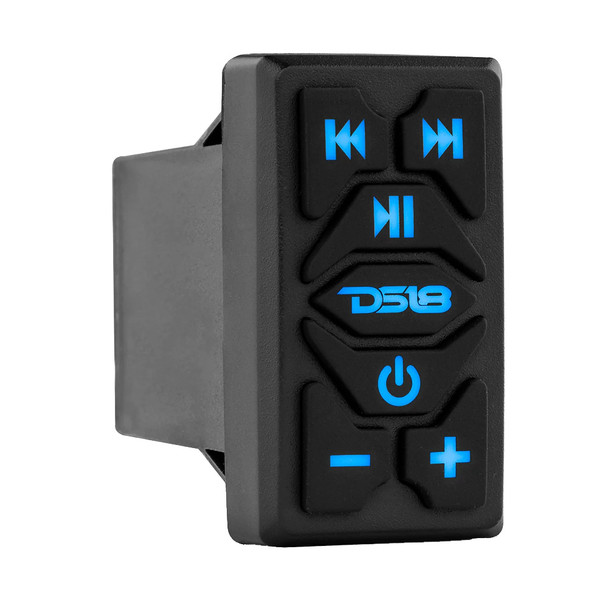 DS18 RKS-BT Rocker Switch Bluetooth Receiver & Controller for Marine and Powersports Sound Systems