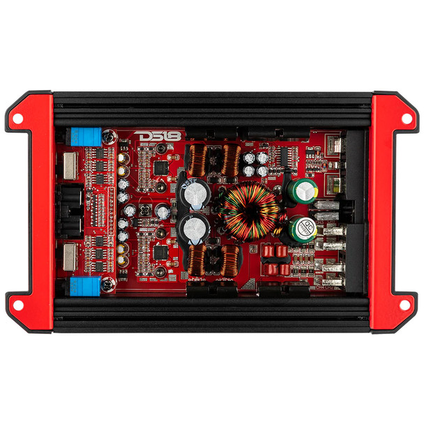 DS18 Audio G1000.4D 1000W Full-Range Class D 4-Channel Amplifier for Car Audio Systems