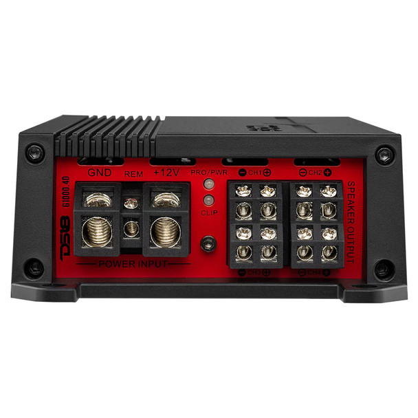 DS18 Audio G1000.4D 1000W Full-Range Class D 4-Channel Amplifier for Car Audio Systems