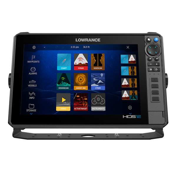 Lowrance HDS PRO 12 Fishfinder and Chartplotter with Preloaded C-MAP DISCOVER OnBoard