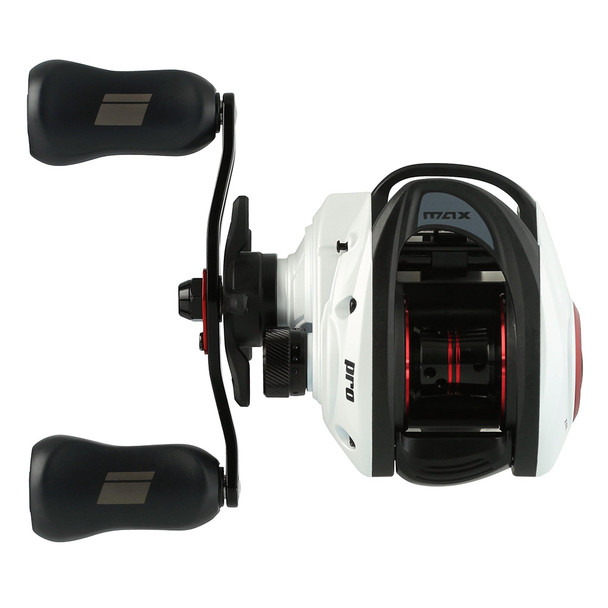 Abu Garcia Max Pro Left Hand Low Profile Reel - Lightweight Casting Reel with 8+1 Bearings and Carbon Drag System