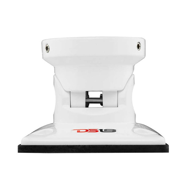 DS18 HYDRO Universal Flat Swivel Mount - White for Marine and Off-Road Applications
