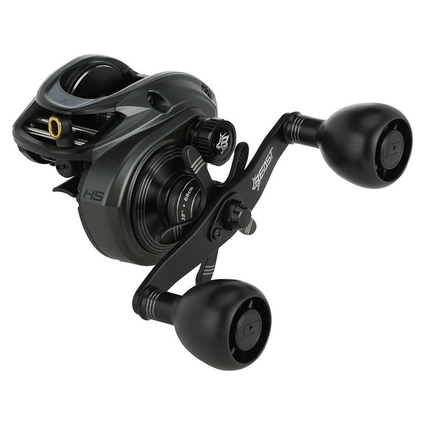 Abu Garcia Beast 300 High Speed Low Profile Left-Hand Reel BST300LP-HS-L for Bass and Saltwater Fishing