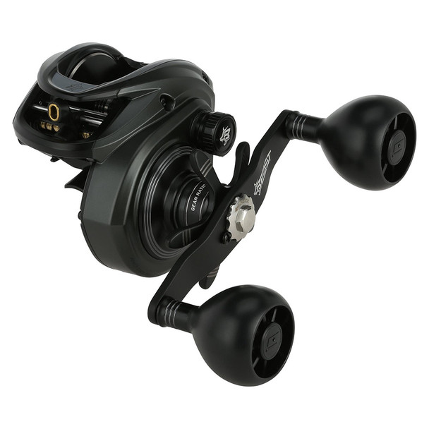 Abu Garcia Beast 400 Low Profile Left-Hand Reel BST400LP-L for Muskie and Large Bait Fishing