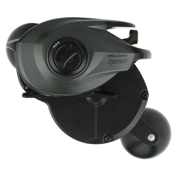 Abu Garcia Beast 400 Low Profile Left-Hand Reel BST400LP-L for Muskie and Large Bait Fishing