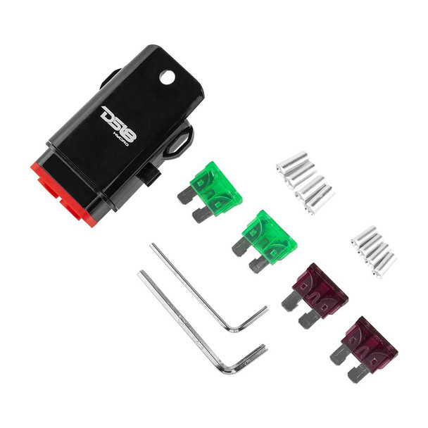 DS18 MFH8 Marine Grade 8 Gauge Fuse Holder – Weatherproof Sealed Fuse Box for Marine and Automotive Applications