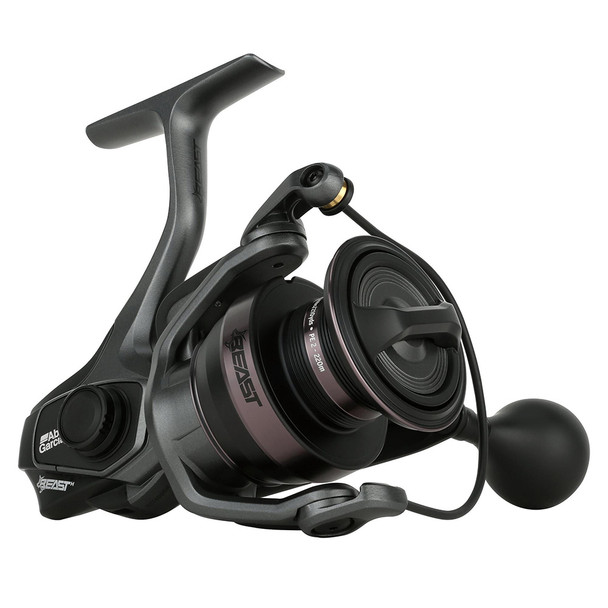 Abu Garcia Beast Spinning Reel BST4000H - Heavy-Duty Saltwater Fishing Reel with Power Stack Carbon Drag