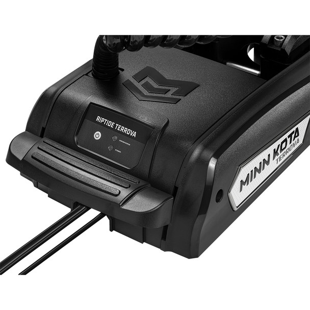 Minn Kota Riptide Terrova QUEST 90/115 Trolling Motor with Wireless Remote – 24/36V, 90/115 lbs, 100-inch Shaft, Black