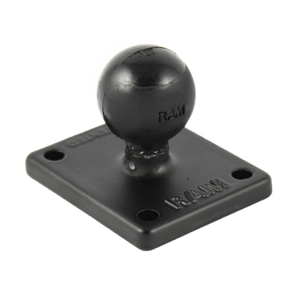 RAM Mounting Systems RAM-B-347U Square Base with 1" Ball for Garmin and TomTom Devices