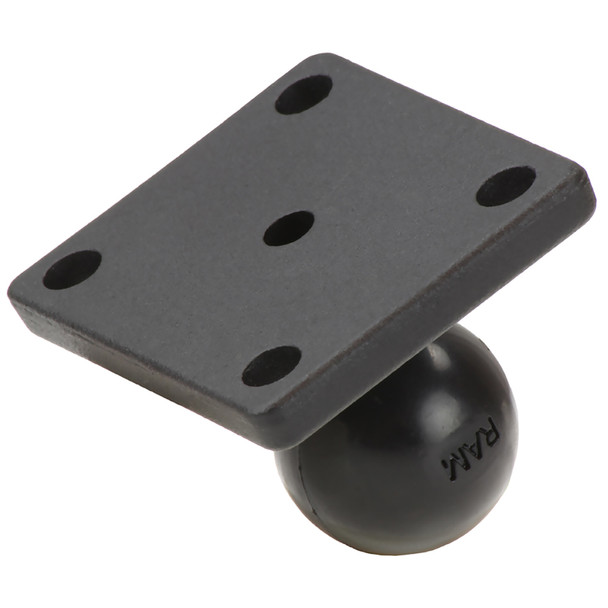 RAM Mounting Systems RAM-B-347U Square Base with 1" Ball for Garmin and TomTom Devices