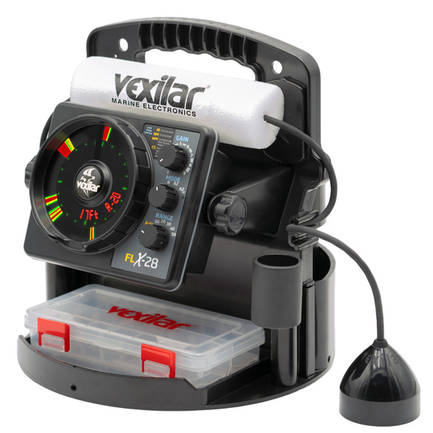 Vexilar FLX-28 Pro Pack II ProView Ice-Ducer | Advanced Ice Fishing System
