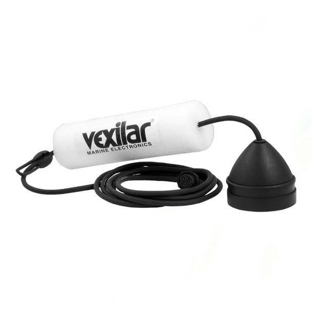 Vexilar Broad Band Ice-Ducer Transducer for FLX-30 - Precise Ice Fishing Sonar Accessory