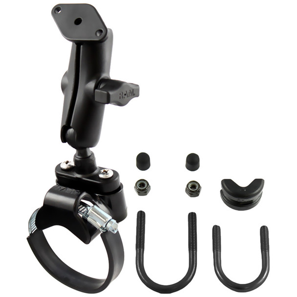 RAM Mounting Systems RAM-B-149Z-2U Rail and Handlebar Mount for UTVs and ATVs