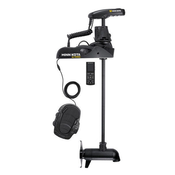 Minn Kota Ulterra 112 Trolling Motor with Wireless Remote and Dual Spectrum CHIRP Sonar - 36V, 112 lbs Thrust, 60-Inch Shaft