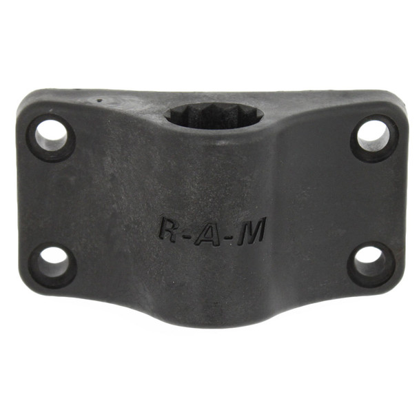 RAM Mounting Systems RAM-114BMU RAM Rod 2000 Bulkhead Vertical Base for Spline Posts