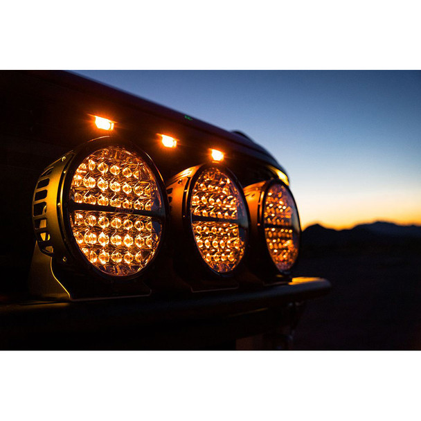 RIGID Industries 360-Series RGBW 9-Inch Offroad Spot Beam Light with RGBW Backlight Pods - Single