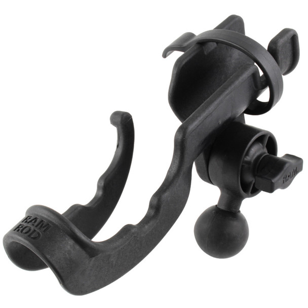 RAM Mounting Systems RAM-117BU RAM-ROD 2000 Fishing Rod Holder with 1.5-Inch Ball