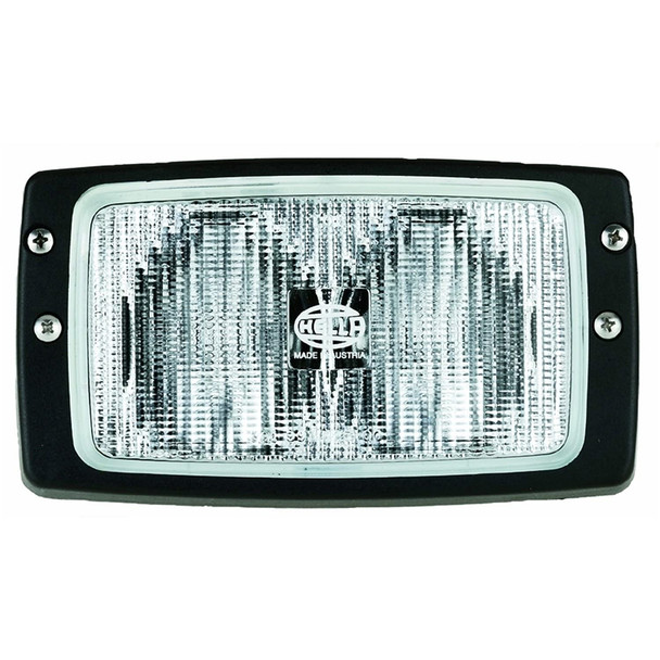 Hella Marine Flush Mount Double Beam Halogen Spreader Light - Part 358115091