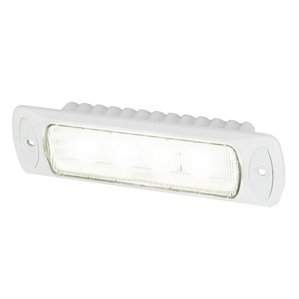 Hella Marine Sea Hawk-R LED Floodlight - White, Recessed Marine Lighting with 550 Lumens
