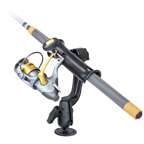 RAM Mounting Systems RAM Tube Jr. Rod Holder with Revolution Ratchet/Socket System
