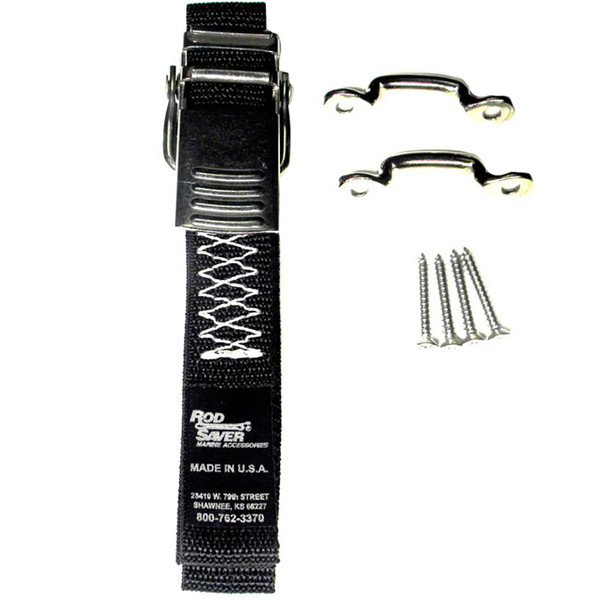Rod Saver Stainless Steel Battery and Gas Tank Tie-Down - 48 Inch