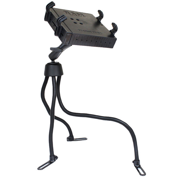 RAM Mounting Systems RAM Mount POD III Universal No-Drill Double Ball Mount with Tough-Tray