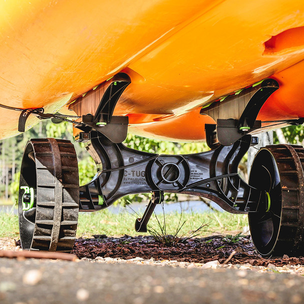 RAILBLAZA C-Tug R Kayak Cart with Kiwi Puncture Free Wheels