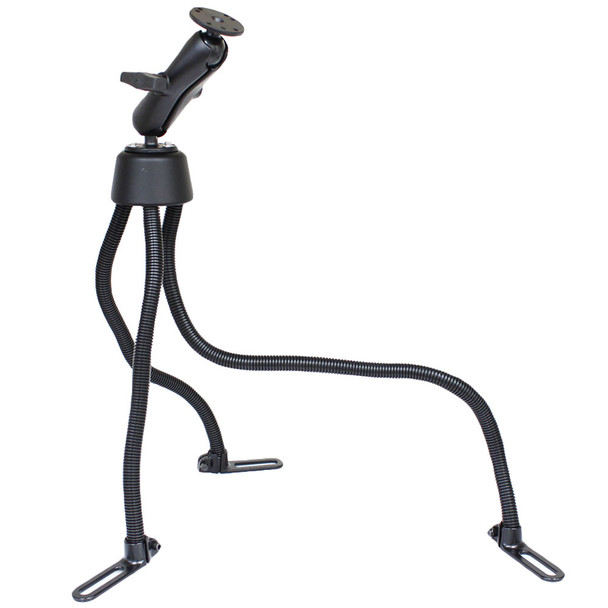 RAM Mounting Systems RAM-316-3-202U Universal No-Drill Mount with Double Socket Arm and 2.5-Inch Round Bases