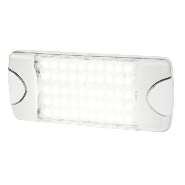 Hella Marine DuraLED 50LP Low Profile White LED Exterior/Interior Lamp – Durable and Energy Efficient
