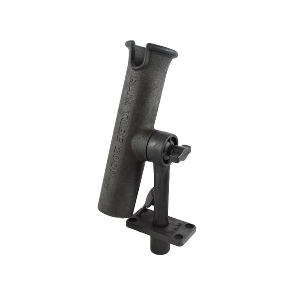 RAM Mounting Systems RAM Tube 2000 Holder with Flush Mounting Base (Part #RAM-301-FU)
