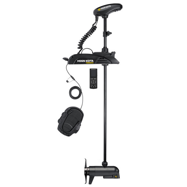 Minn Kota Terrova 112 Trolling Motor with Wireless Remote and MEGA Down Imaging – 36V, 112 lb Thrust, 60-inch Shaft