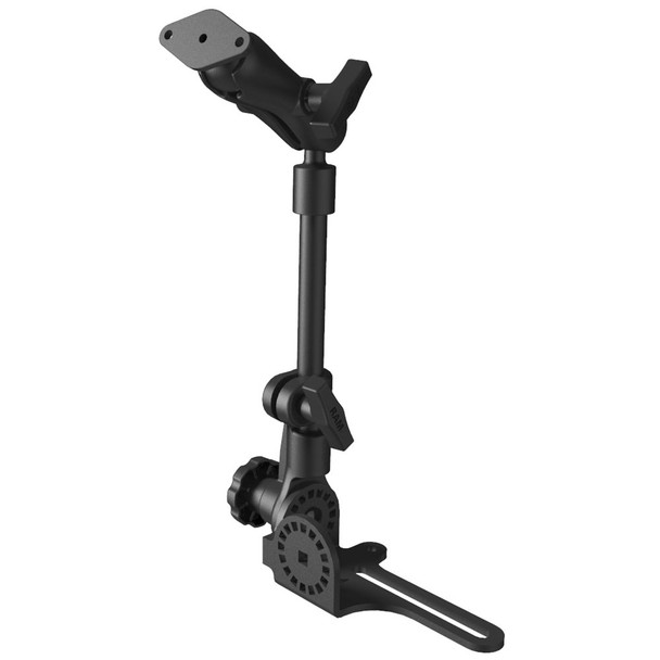 RAM Mounting Systems RAM-316-HD-238U Universal No-Drill Vehicle Mount with Diamond Base and Double Socket Arm