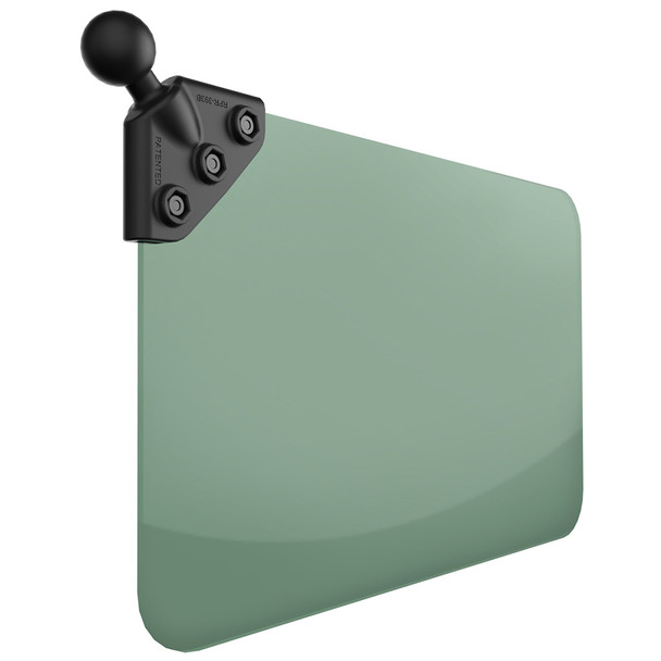 RAM Mounting Systems Dark Green Sun Visor with 50% Tint - Model RAP-393-G1U