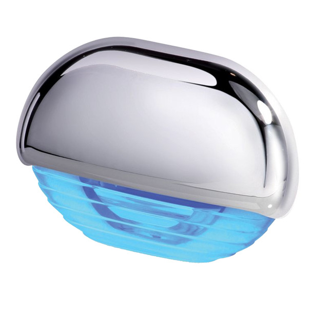 Hella Marine Easy Fit Step Lamp with Blue Chrome Cap - Model 958126101
