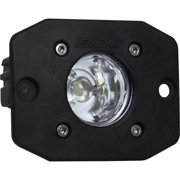 RIGID Industries Ignite Flush Mount Flood Light - Single - Black (Part 20621)