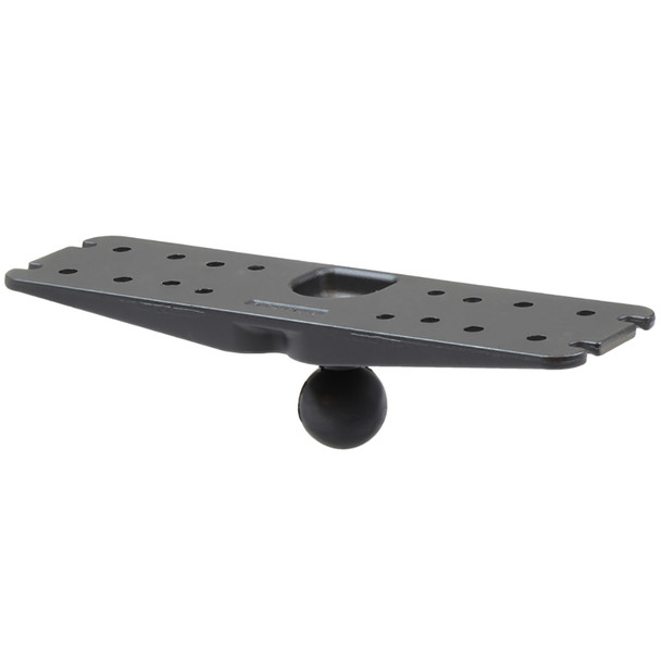 RAM Mounting Systems RAM-137BU Universal Mounting Plate with 1.5-Inch Rubber Ball for Marine and Vehicle Applications