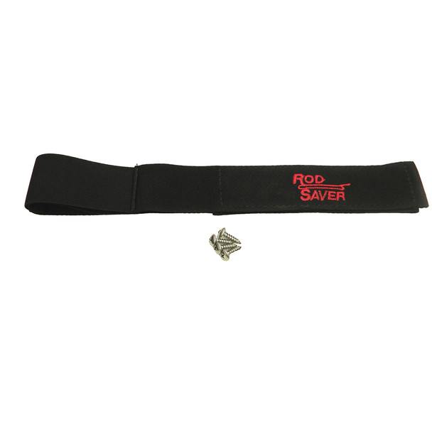 Rod Saver Pro Model Stretch 14" Single Strap - Durable Multi-Rod Holder for Fishing Boats