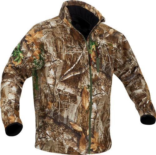 Arctic Shield Heat Echo X-Large Fleece Jacket with Bamboo Charcoal Fibers in Realtree Edge