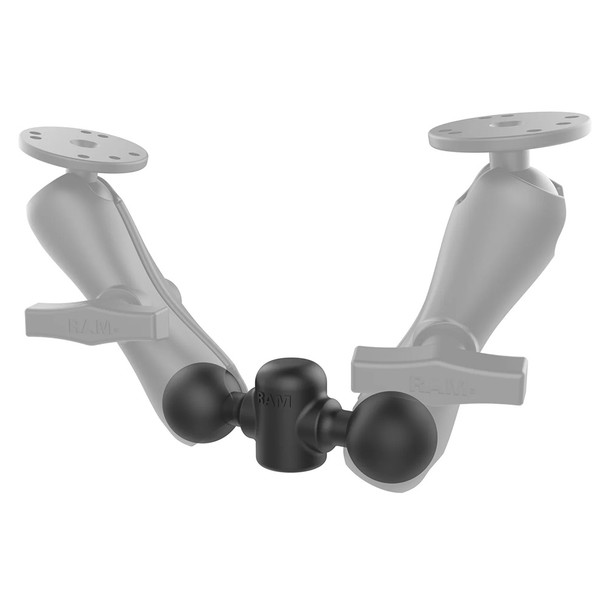 RAM Mounting Systems RAM-217-3U Double Ball Adapter with 1/2" NPT Threaded Hole