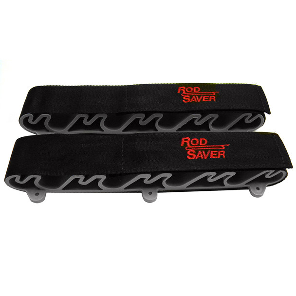 Rod Saver Side Mount 8 Rod Holder - Versatile Vertical & Horizontal Storage