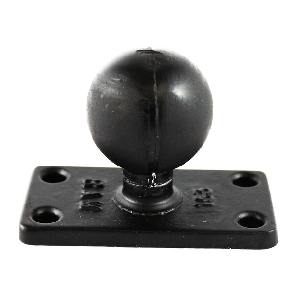 RAM Mounting Systems RAM-202U-153 1.5-inch x 3-inch Rectangle Base with 1.5-inch Ball Mount