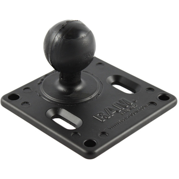 RAM Mounting Systems RAM-2461U 75mm x 75mm VESA Plate with 1.5-inch Ball for Mobile Devices