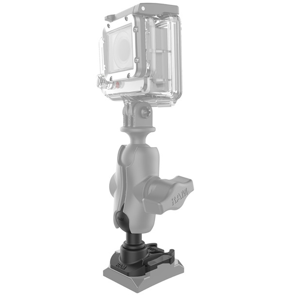 RAM Mounting Systems RAM 1-Inch Ball Adapter for GoPro Mounting Bases (Part RAP-B-202U-GOP2)