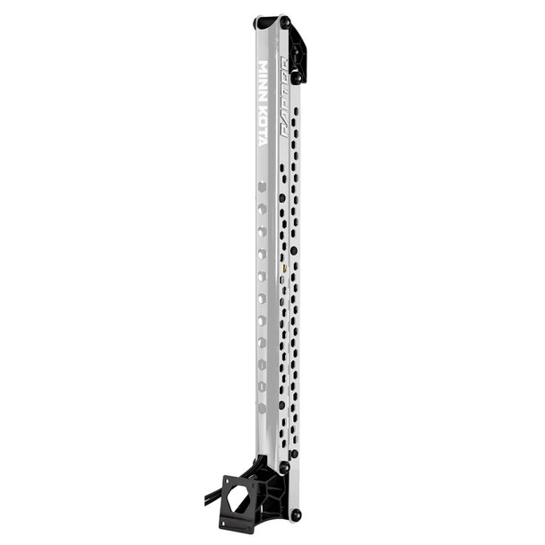 Minn Kota Raptor 8' Shallow Water Anchor - Silver | Heavy Duty Hydraulic Anchor for Boats