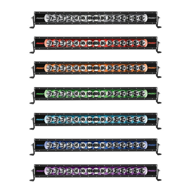 RIGID Industries Radiance+ 50-Inch RGBW Light Bar – Versatile Off-Road LED Lighting System