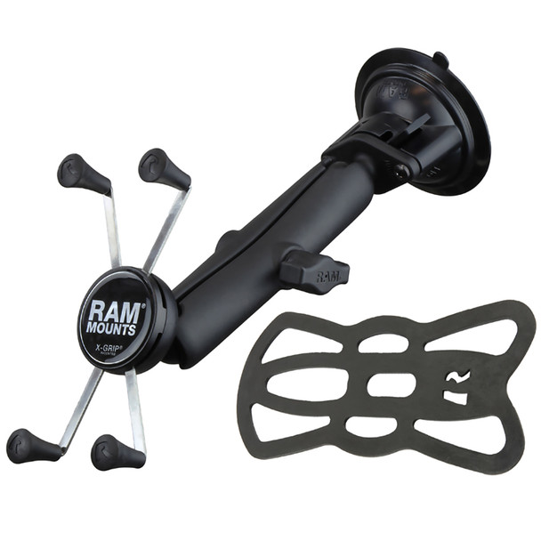 RAM Mounting Systems RAM-B-166-C-UN10U X-Grip Large Phone Mount with Twist-Lock Suction Cup Base