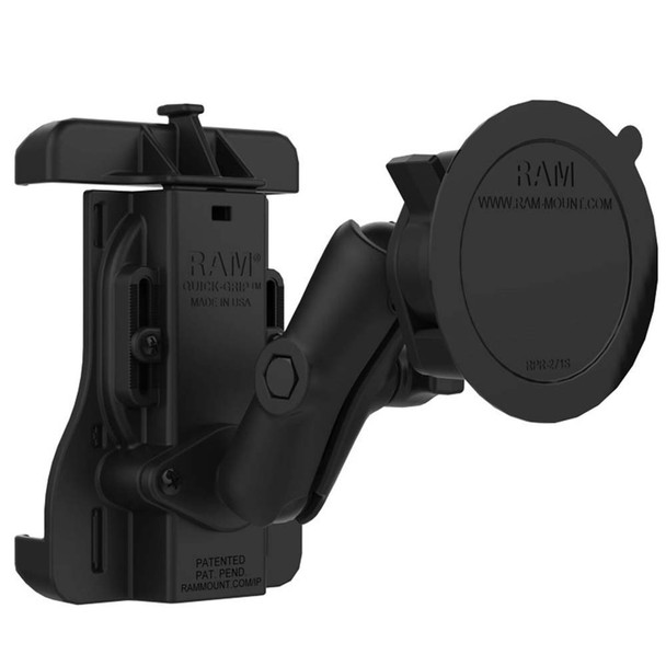 RAM Mount RAM Quick-Grip Suction Cup Mount for Apple MagSafe Compatible Phones Part #RAM-B-166-UN15WU